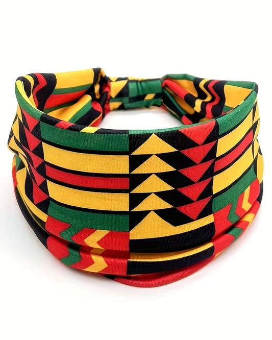 African Printed Boho Headband