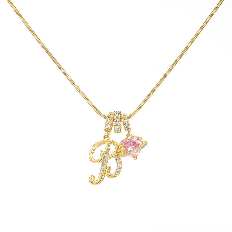 Corvanna™ The Crystal Initial Necklace