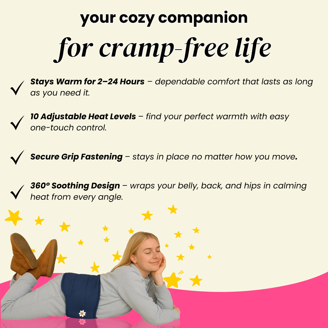 WarmWomb™ Heating Relief Pad