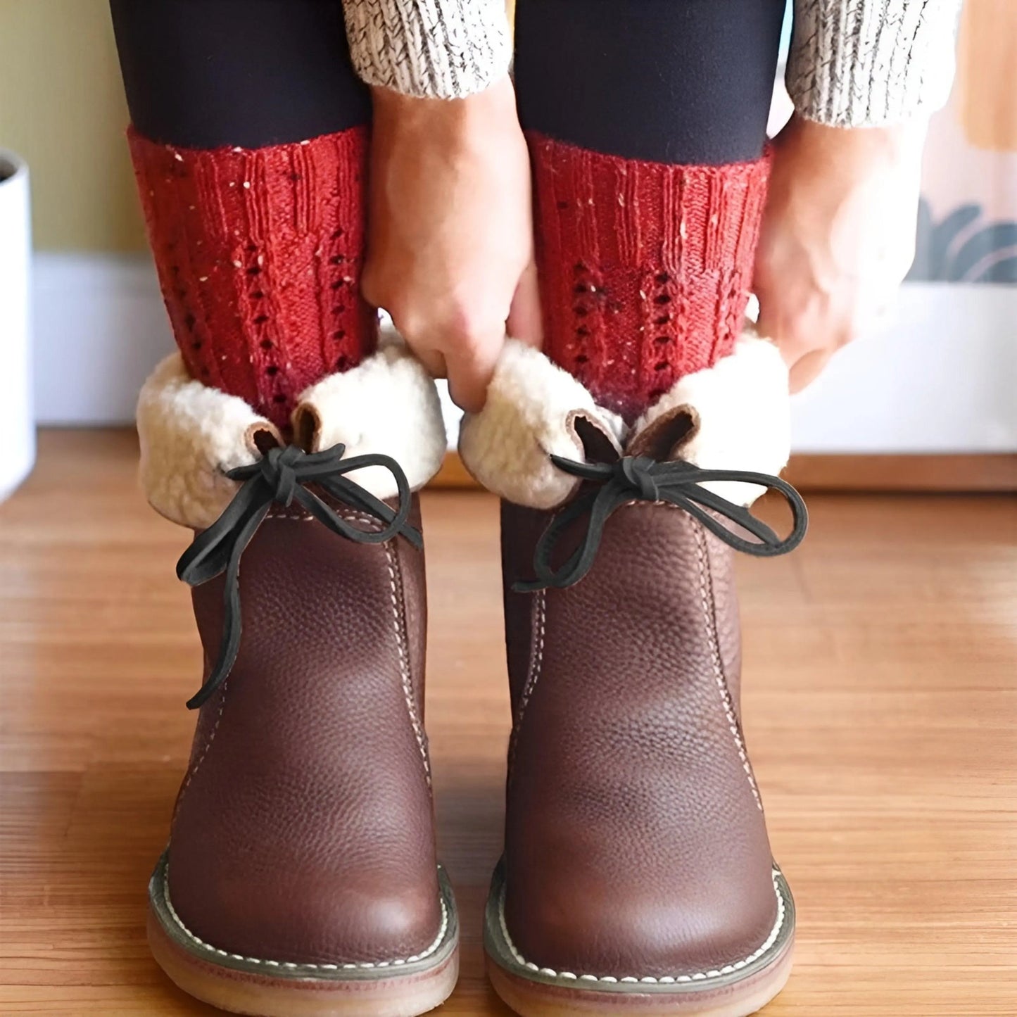Wide Fleece Winter Boots